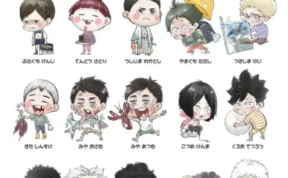 影山の成長を描くジャンプサーブが胸アツ…！ 「ハイキュー!!」3度目の原画展KV第3弾公開！ 「みにキュー!!」イラストの記念グッズも！ | アニメ！アニメ！