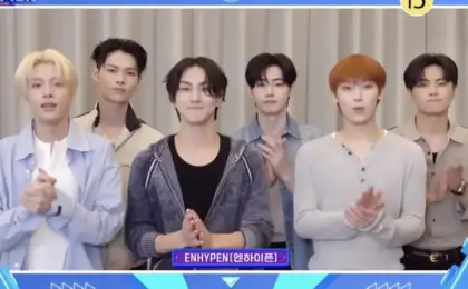 ENHYPEN Claims First Music Show Trophy for “Bloody Paradise” on MBC M’s Show Champion Amid Steep Competition