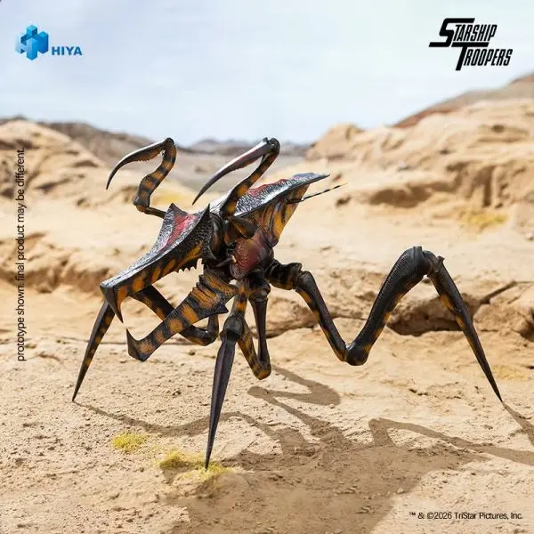 Good Bugs Are Hard to Find: Hiya Toys Unleashes the Iconic Starship Troopers Warrior Bug in the Exquisite Basic Series