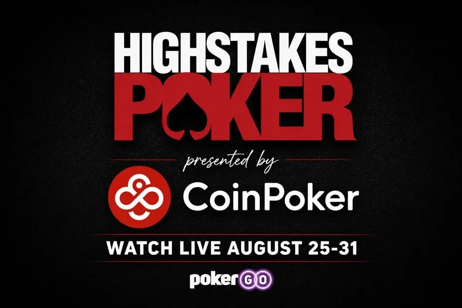 High-Stakes Expansion: CoinPoker Named Presenting Sponsor for PokerGO’s Historic Seven-Day Cash Game Extravaganza