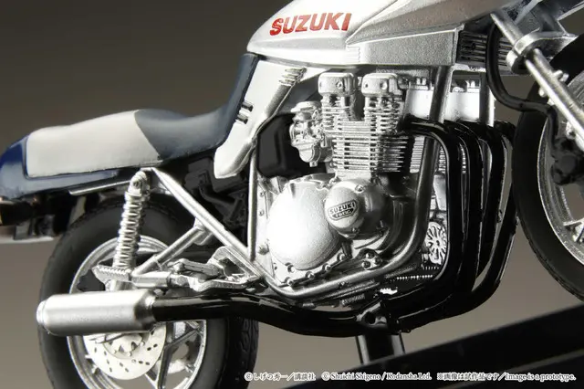 Nostalgia in Miniature: Hobby Japan Resurrects Hideyoshi Hijiri’s Iconic Suzuki GSX750S Katana from ‘Bari Bari Legend’
