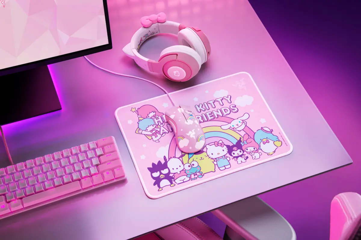 Razer Diffs Its Neon Green for Pastel Pink: Inside the Hello Kitty and Friends Hardware Collaboration