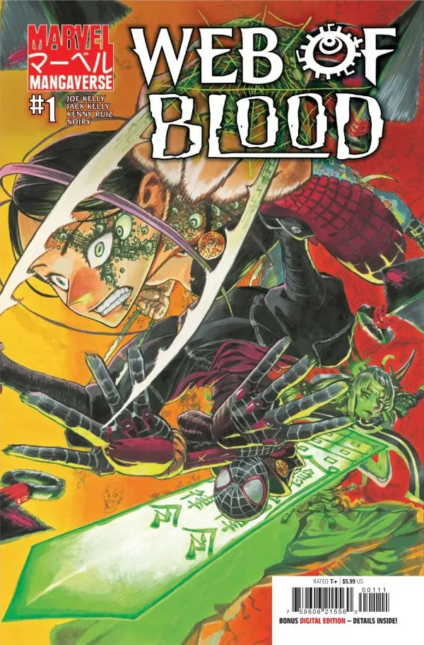 Return to the Mangaverse: Marvel Celebrates 25 Years of Its Boldest Alternate Universe Experiment with ‘Web of Blood #1’