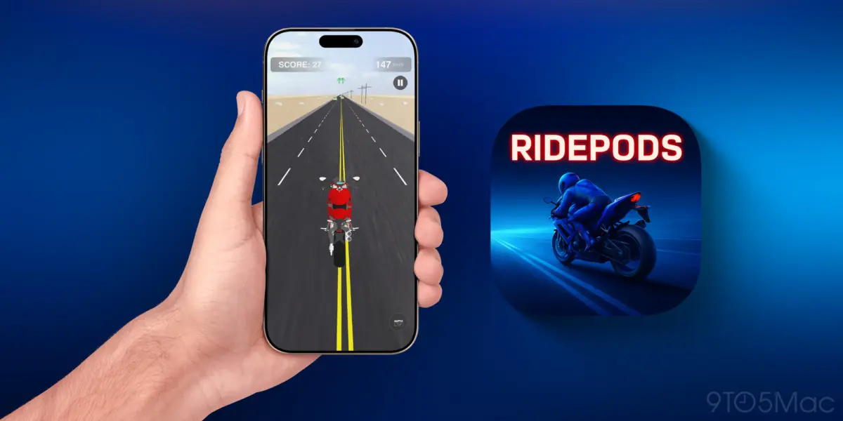 Revolutionizing Mobile Gaming: How the New App ‘RidePods’ Transforms AirPods Into Hands-Free Motion Controllers