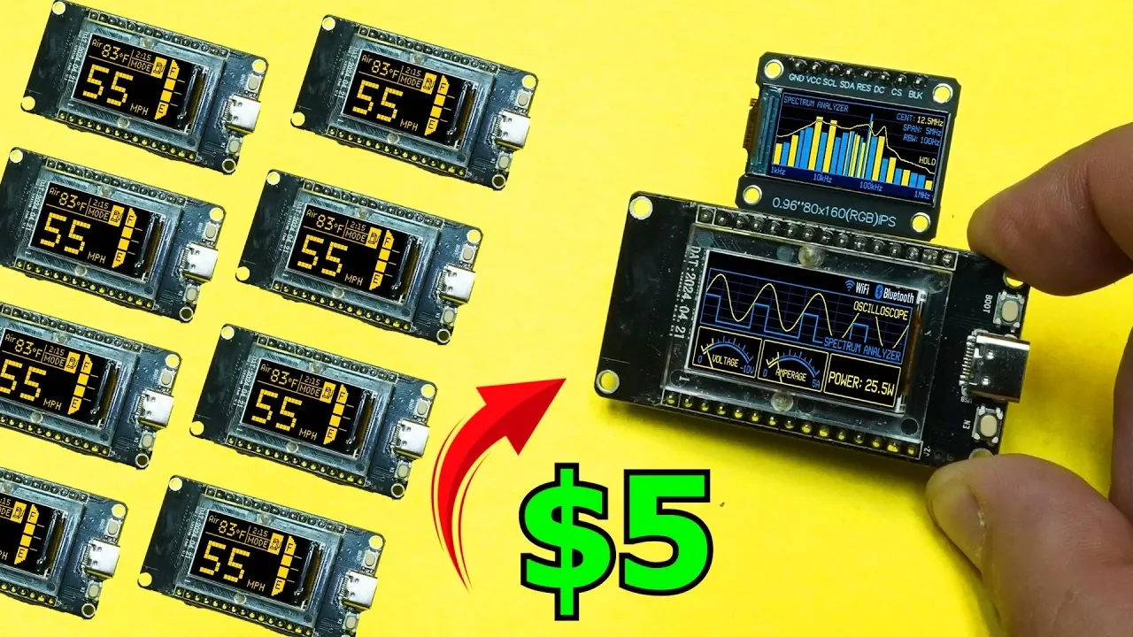 The $5 Powerhouse: How the New ESP32-S3 Development Board is Democratizing Edge AI and IoT Development