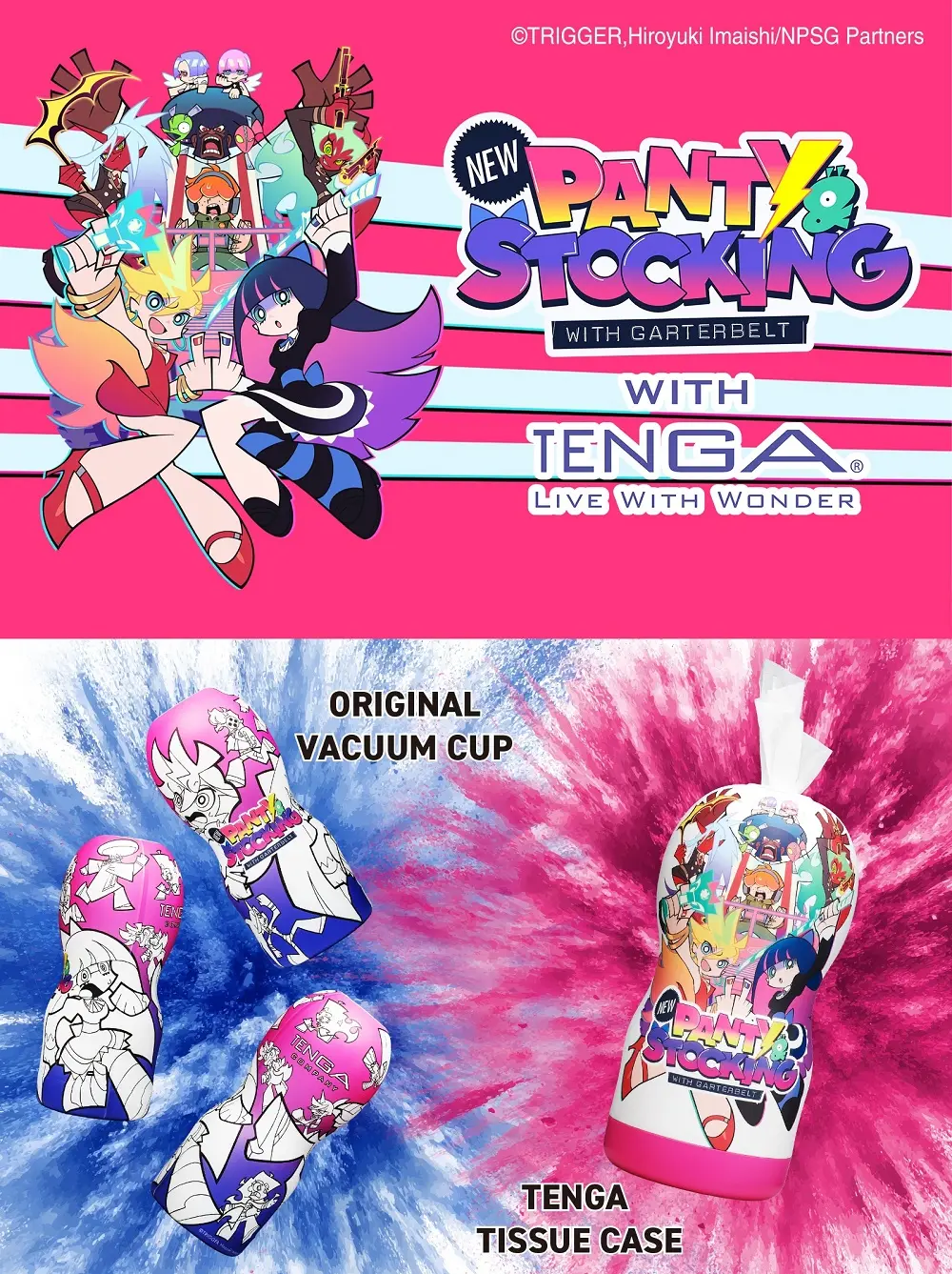 The Unholy Alliance: How New Panty & Stocking with Garterbelt and Tenga Are Redefining Anime Merchandising
