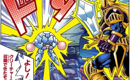 Unearthing a Classic: Yugi’s Iconic Dungeon Dice Monsters Ace “Armor Wizard Pazoo” Makes Its Long-Awaited Transition to the Trading Card Game
