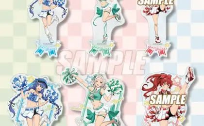 「無職転生」ロキシー、エリス、シルフィが元気いっぱい“チアガール”になって応援してくれる！ オンラインくじ登場【くじ引き堂】 | アニメ！アニメ！