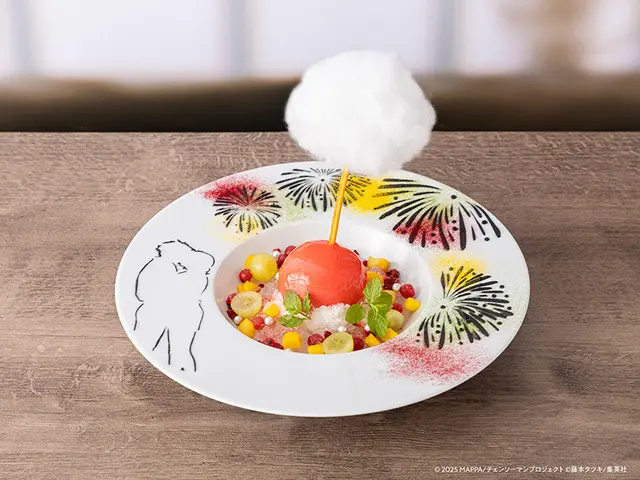映画「チェンソーマン」レゼが働く“喫茶二道”がカフェに！ デンジとの名シーンを再現したメニューに注目♪ | アニメ！アニメ！