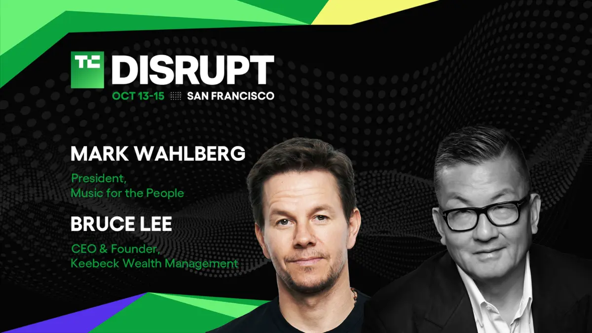 From Box Office to Boardroom: Mark Wahlberg and Bruce K. Lee to Headline TechCrunch Disrupt 2026