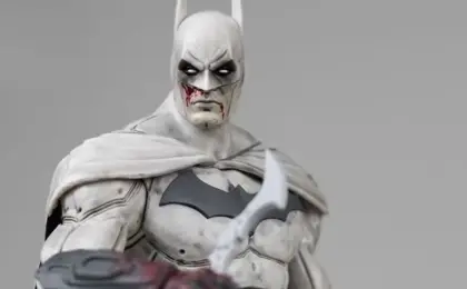 McFarlane Toys Unleashes the Battle-Worn DC Multiverse Gold Label "Arkham City" Bloody Batman Action Figure