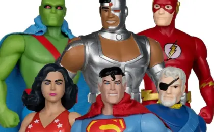 McFarlane Toys Unveils the Final Wave of DC Super Powers Action Figures: A Nostalgic Farewell to an Iconic Line
