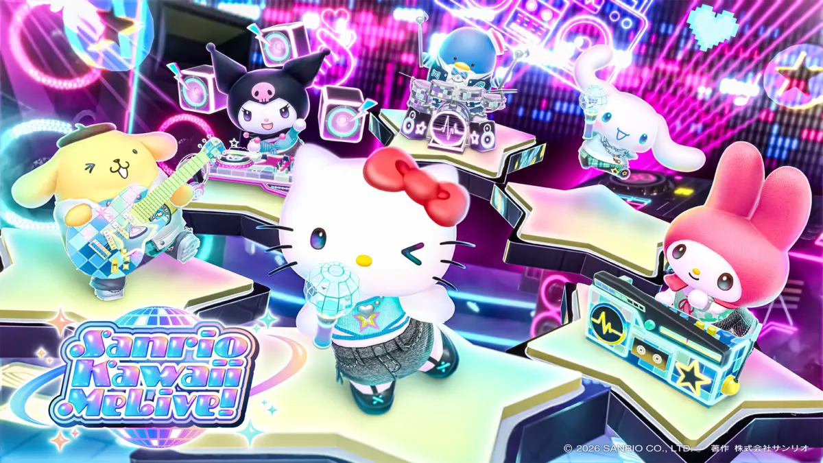 Sanrio’s Grand Leap Into Mobile Rhythm Gaming: Everything We Know About Sanrio Kawaii Me Live!