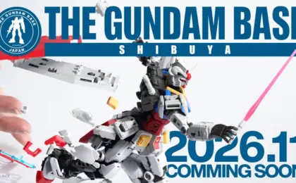 Shibuya’s Mecha Renaissance: The Gundam Base Megastore Prepares for November Debut at Shibuya Parco