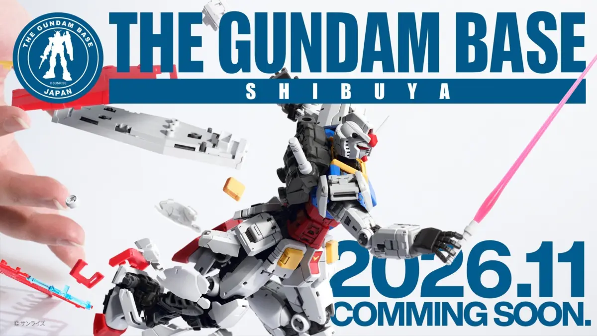 Shibuya’s Mecha Renaissance: The Gundam Base Megastore Prepares for November Debut at Shibuya Parco