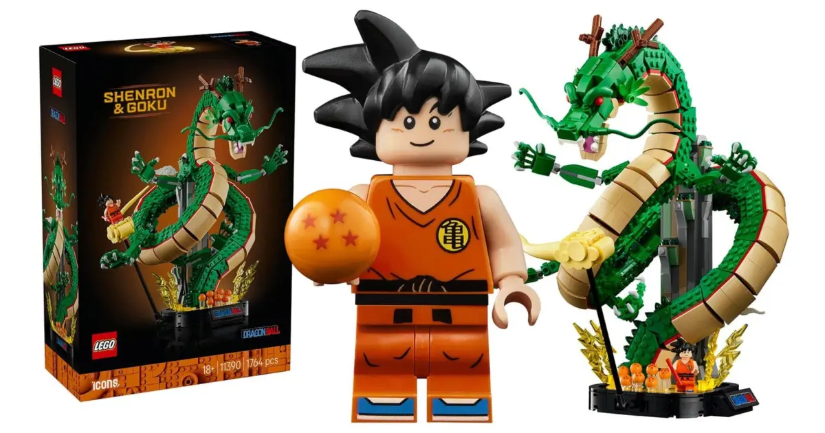 Summoning the Eternal Dragon: The LEGO Group and Toei Animation Forge New Ground with the LEGO Icons Dragon Ball: Shenron & Goku Set