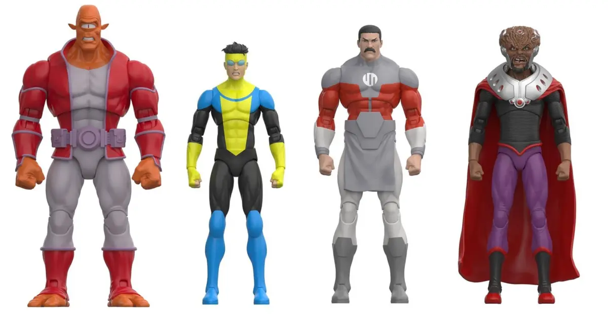 Super7 Expands Its High-End Collectibles Portfolio with the Official Launch of the Invincible Deluxe Action Figure Line