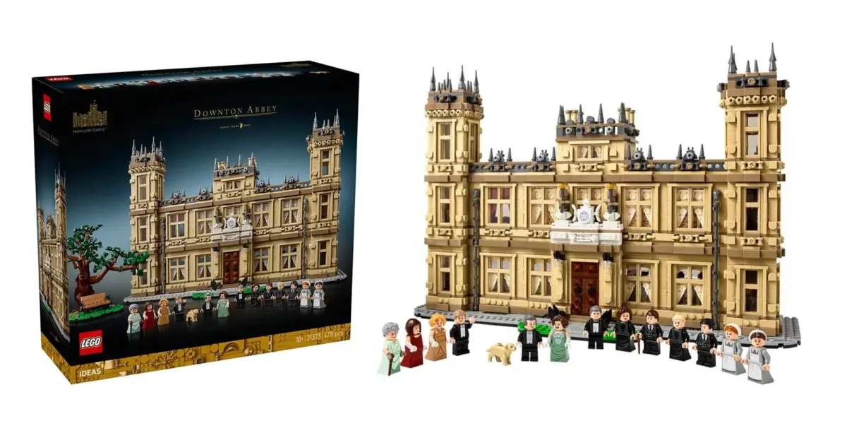 The Estates of Billund Meet Highclere: LEGO Announces Massive 4,711-Piece ‘Downton Abbey’ Ideas Set