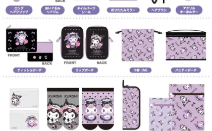 The Gothic Maid Wave: Sanrio’s Kuromi and Thank You Mart Launch Privacy-Conscious Gen Z Lifestyle Collection