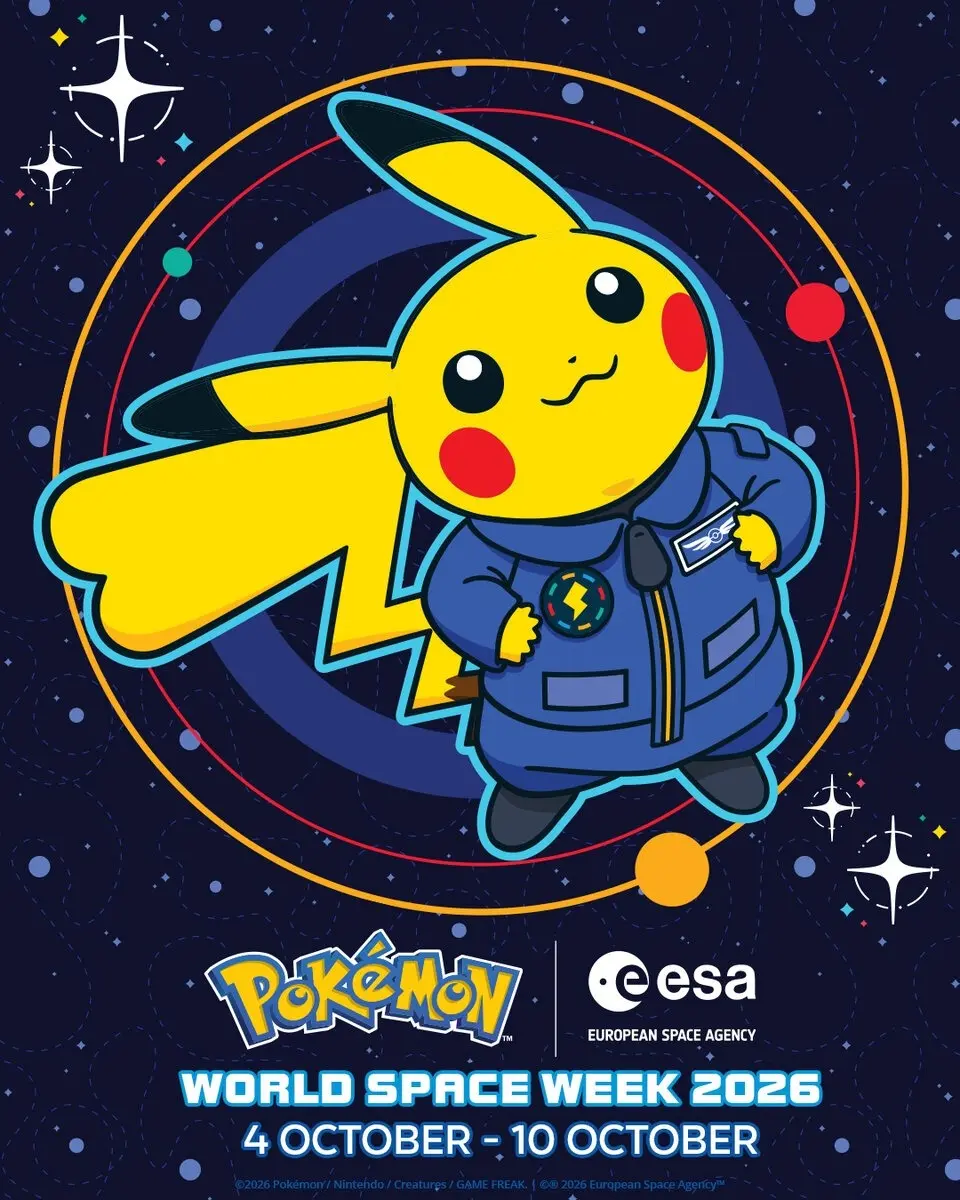 To Infinity and Pikachu: The European Space Agency and The Pokémon Company Launch Cosmic Collaboration for World Space Week