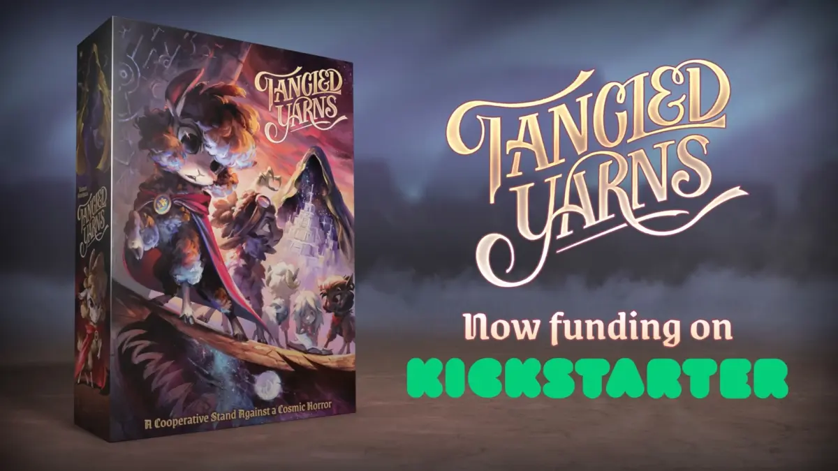 Unraveling the Cosmic Tapestry: Kadena Entertainment Launches Kickstarter for "Tangled Yarns – A Cooperative Stand Against a Cosmic Horror"