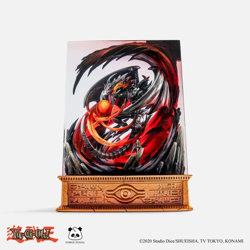 Unveiling the Darkness: Forge Panda and Konami Collaborate on the Ultimate Red-Eyes Black Dragon Collector’s Lamp