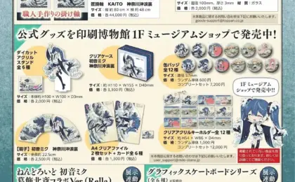 Where Virtual Pop Culture Meets Edo Masterpieces: Tokyo’s Printing Museum Unveils the "Polaris" Hatsune Miku x Hokusai Exhibition