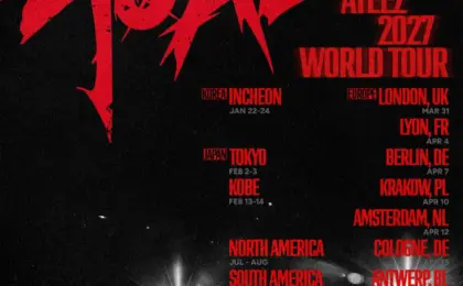 ATEEZ Announces Massive 2027 World Tour "ZERO TO ALL": A Global Leap for K-Pop’s Powerhouse Performers