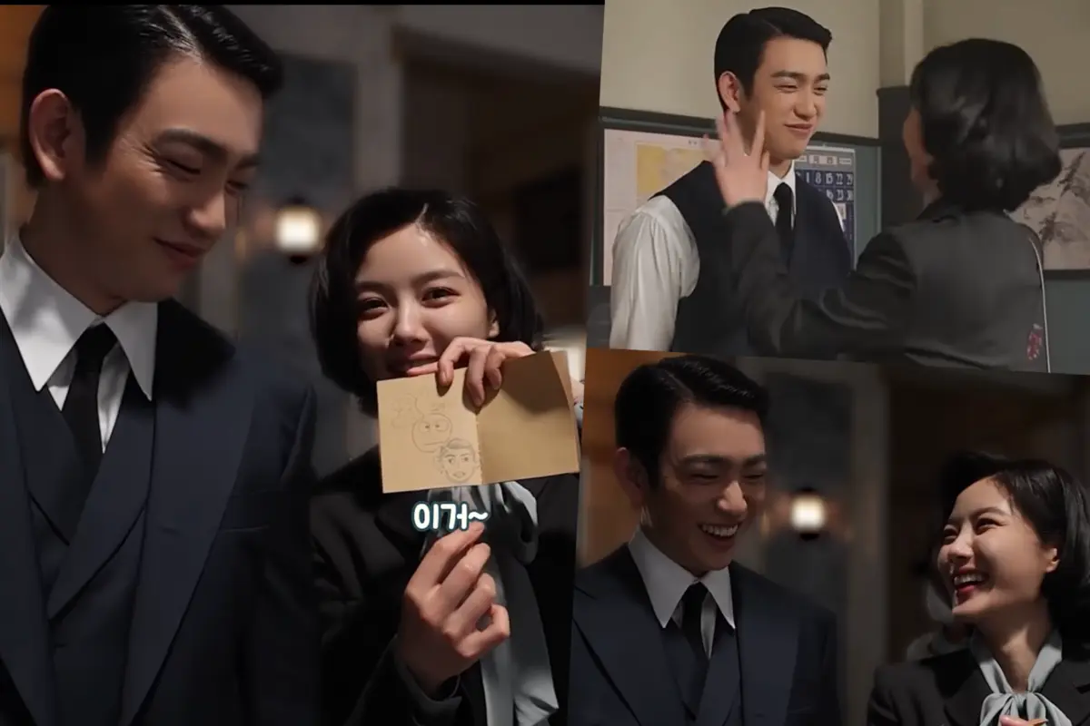 Behind the Scenes of tvN’s Hit Drama “100 Days of Deception”: Kim You Jung and Park Jinyoung Spark Joy and Chemistry on Set