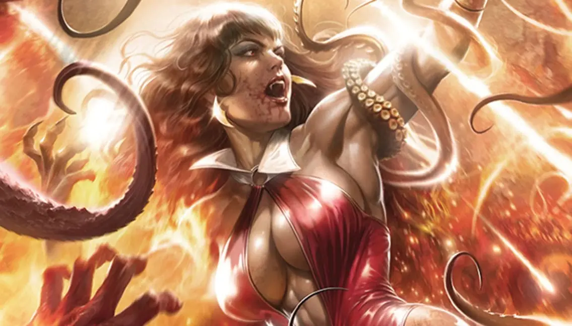 Dynamite Entertainment Unveils Vampirella: Paradise: Veteran Writer Tom Sniegoski Returns to the Iconic Daughter of Drakulon