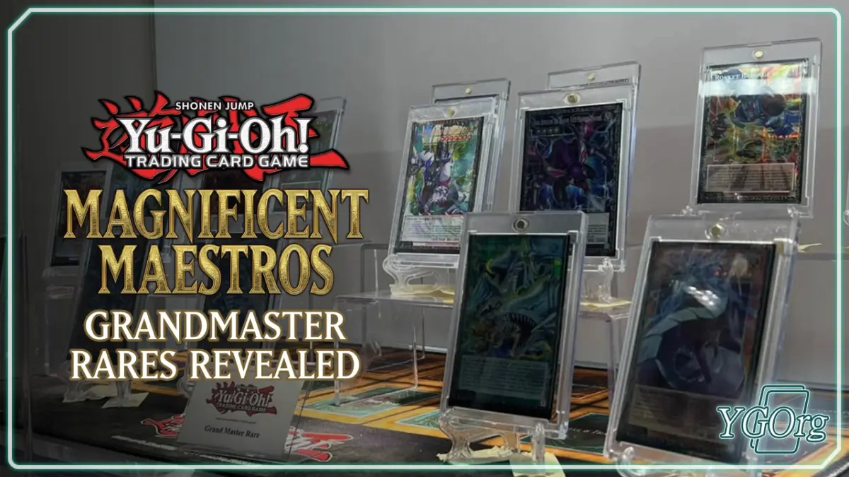 Iconic Rivals Claim the Spotlight: Konami Unveils Grandmaster Rares for Yu-Gi-Oh!’s Upcoming Magnificent Maestros at NYCC 2026