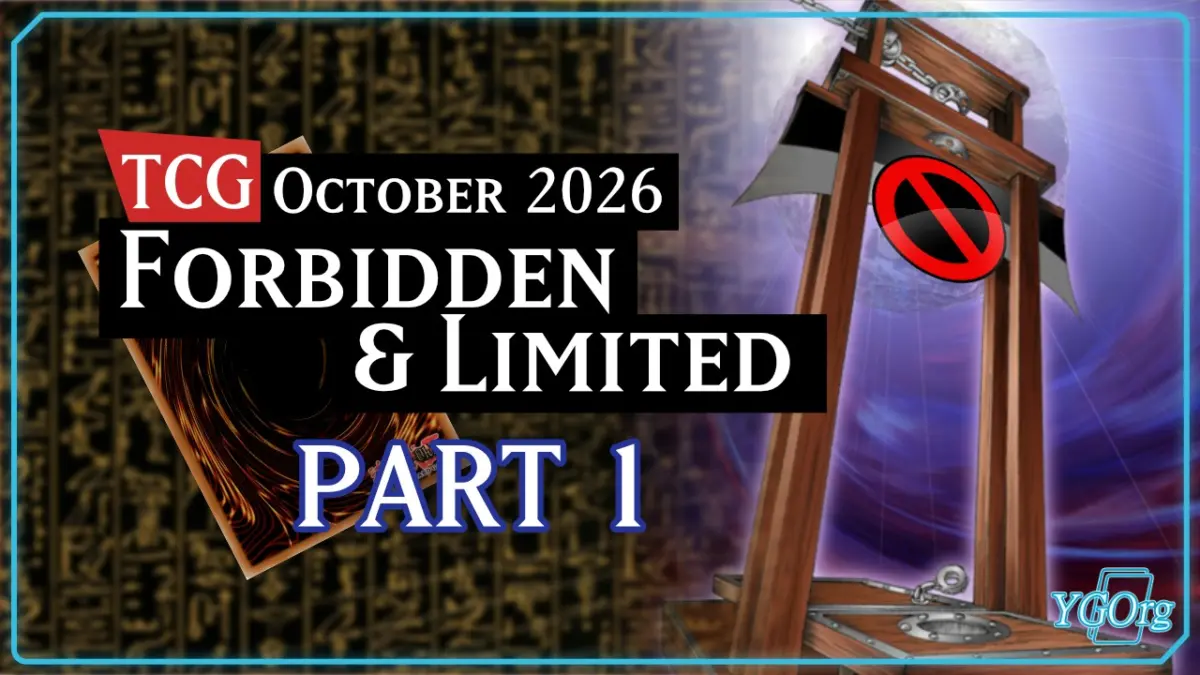 Seismic Shifts in the Meta: Comprehensive Analysis of the October 19, 2026, TCG Forbidden & Limited List