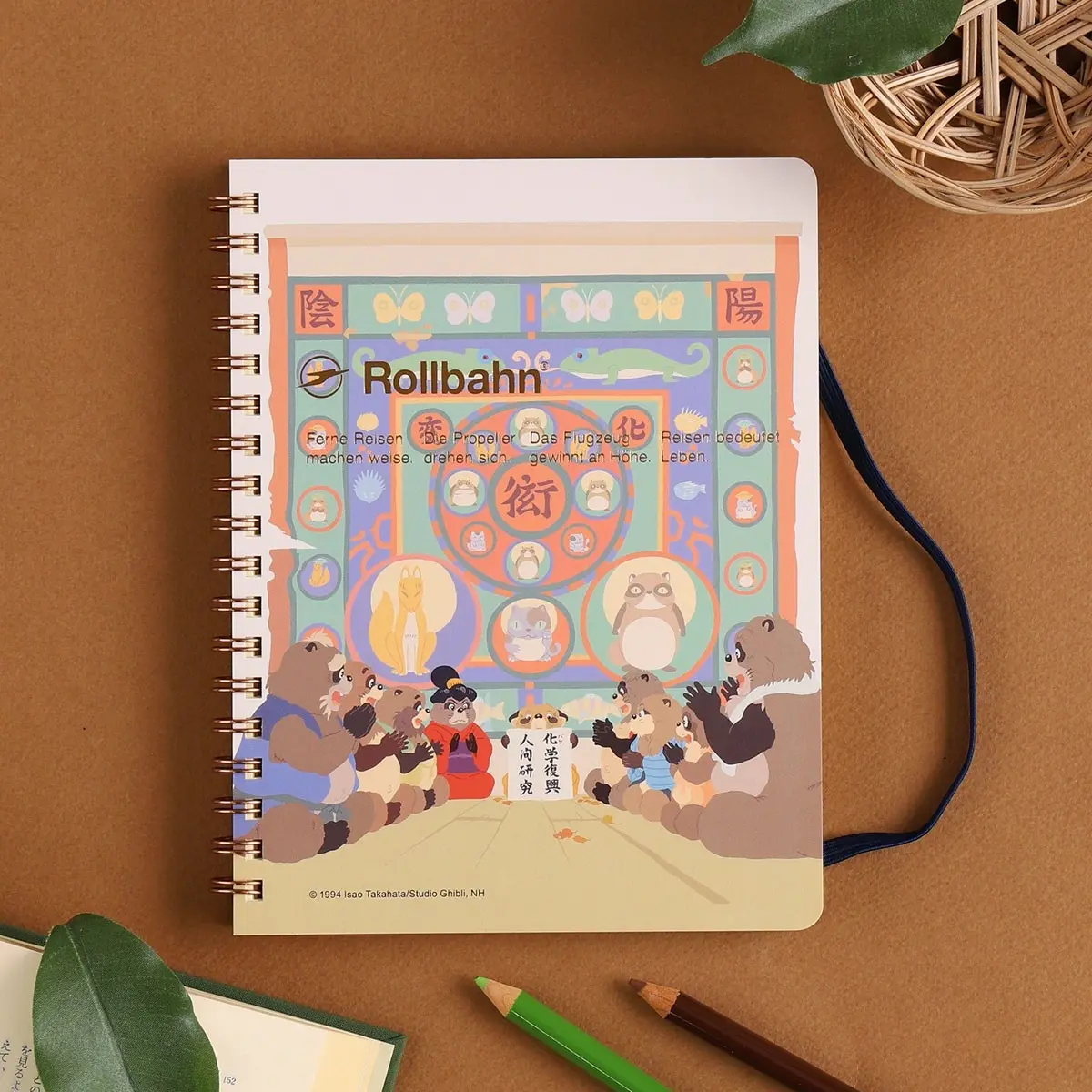 The Art of Put-Pen-to-Paper: Studio Ghibli Expands Renowned Rollbahn Stationery Collaboration with Three New Theatrical Anime Notebooks