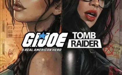 Two Pop Culture Titans Collide: Skybound Entertainment and Image Comics Unleash "G.I. Joe: A Real American Hero / Tomb Raider #1"