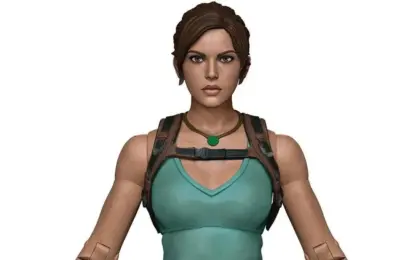 Unearthing the Legend: McFarlane Toys Unveils the Deluxe Lara Croft ‘Tomb Raider: Legacy of Atlantis’ Action Figure