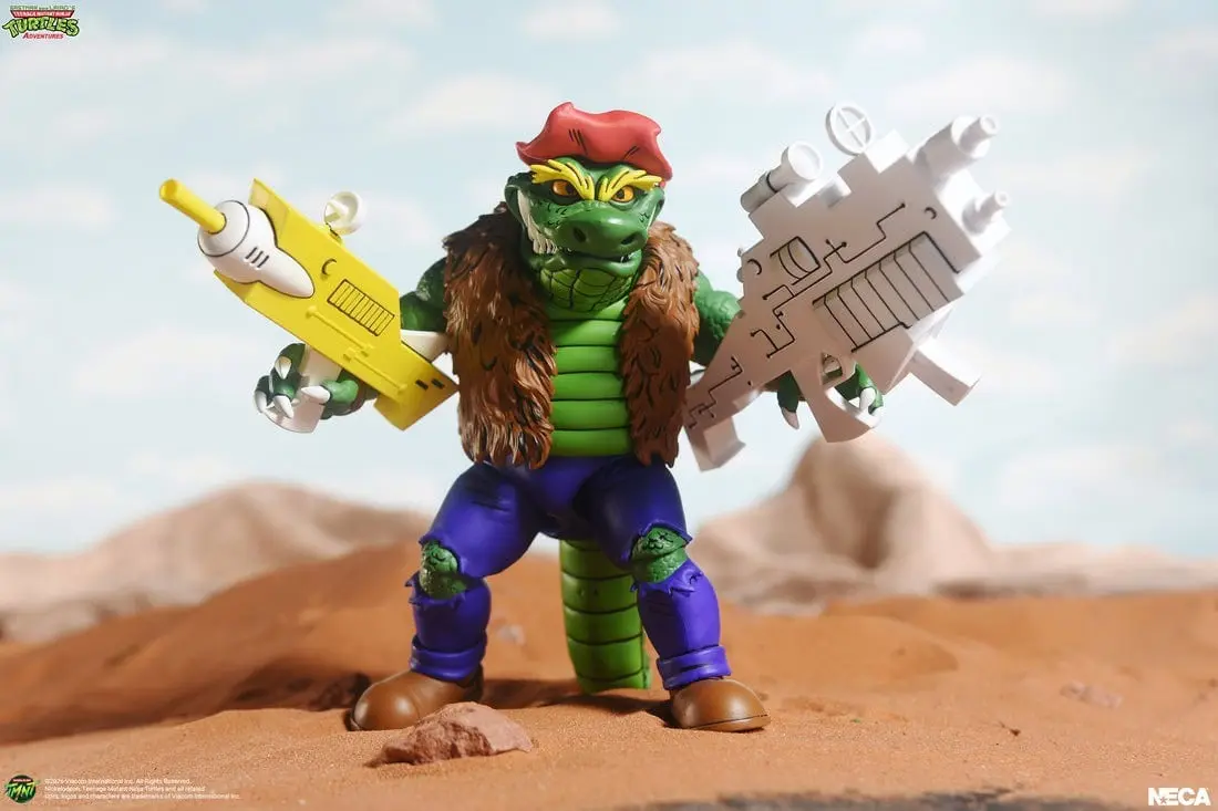 Unleashing the Swamp: NECA Unveils the Teenage Mutant Ninja Turtles Adventures Leatherhead Action Figure