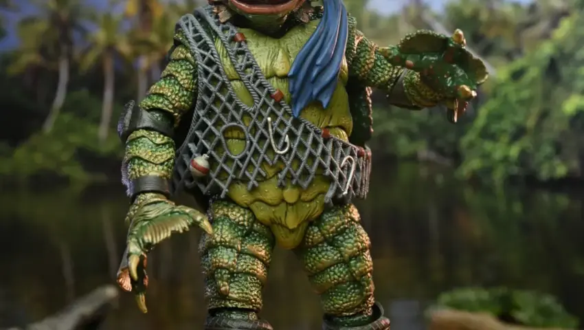 Unveiling the Aquatic Terror: NECA Expands Universal Monsters x TMNT Crossover with Leonardo as the Creature from the Black Lagoon